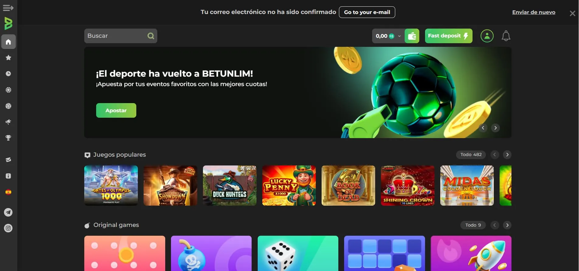 Cassino Betunlim com Boleto Bancário